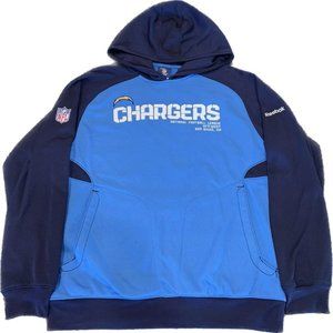 Official Reebok Onfield NFL San Diego Chargers Hoodie - Adult Mens Medium